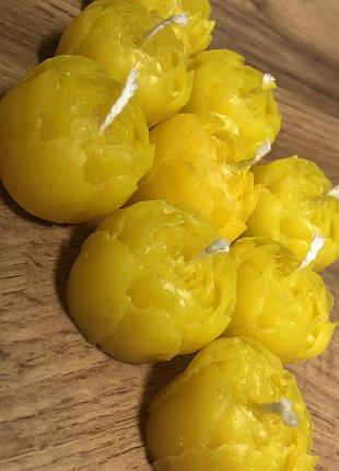 Лот 9 свечей -тюльпанов