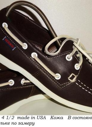 Туфлі мокасини sebago