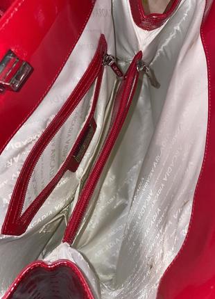Arcadia сумка лаковая кожаная италия в виде gucci vuitton6 фото