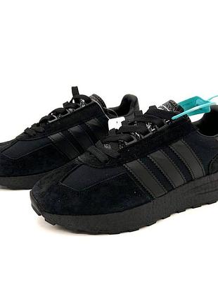Adidas retropy e5 black (черные)