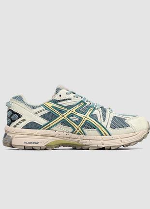 Кроссовки asics gel-kahana 8 khaki/blue marathon running7 фото