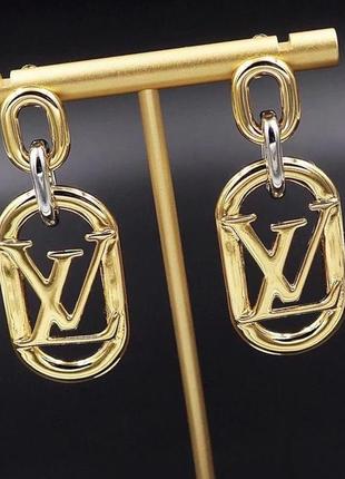 Сережки louis vuitton 3