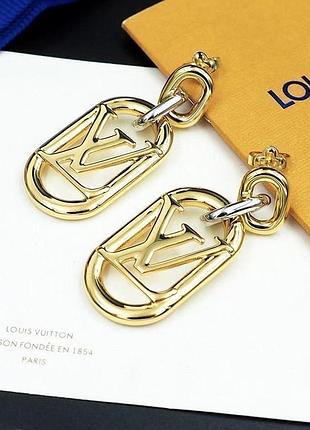 Сережки louis vuitton 4