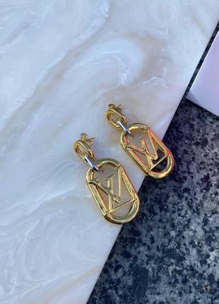 Сережки louis vuitton 10