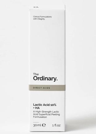 Lactic acid 10% ha | the ordinary | пилинг с молочной кислотой 10%3 фото