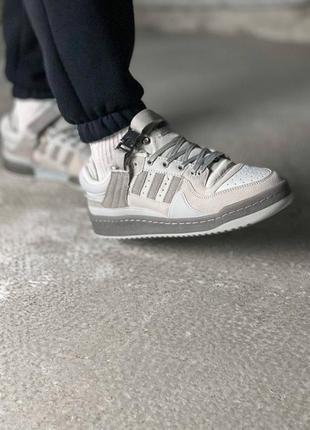 Adidas bad bunny x forum łów gray 7