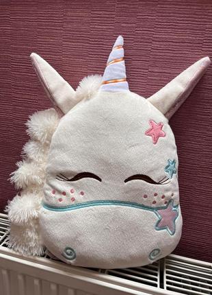 Подушка единорог tigres лилу