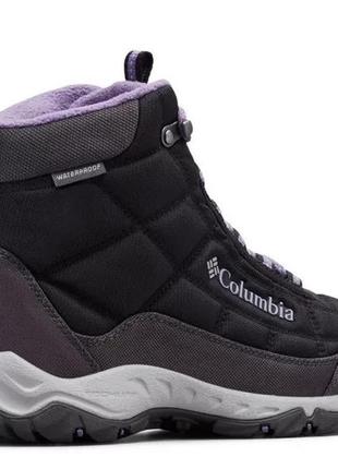 Термоботинки columbia wide eur 39.5 на 25.5 см women's firecamp boot коламбия  зимние водонепроницаемые8 фото