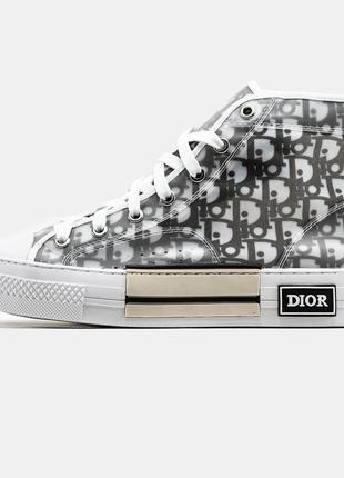 Жіночі високі кеди в стилі dior b23 high top sneakers8 фото