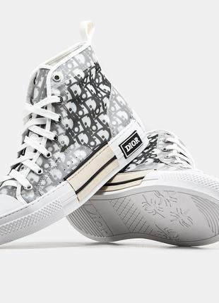 Жіночі високі кеди в стилі dior b23 high top sneakers