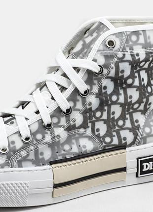 Жіночі високі кеди в стилі dior b23 high top sneakers4 фото