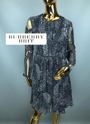 Шовкова сукня burberry brit