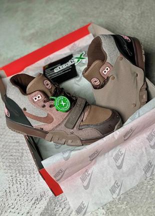 Nike air trainer 1 travis scott brown