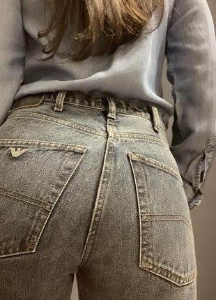 Джинсы прямого кроя от armani jeans2 фото