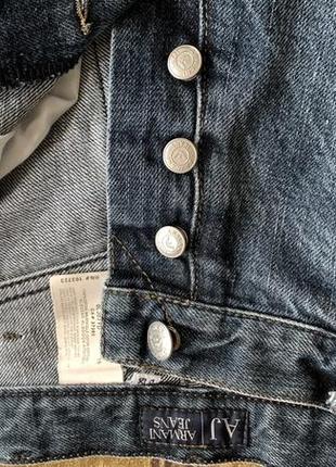 Джинсы прямого кроя от armani jeans5 фото