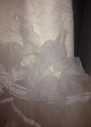 Весільна сукня pronovias - la sposa, айворі, ріст 172-180 см10 фото