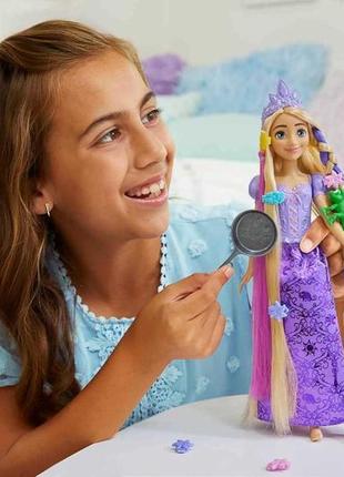 Кукла рапунцель с меняющими цвет волосами принцесса дисней 27 см disney rapunzel mattel5 фото