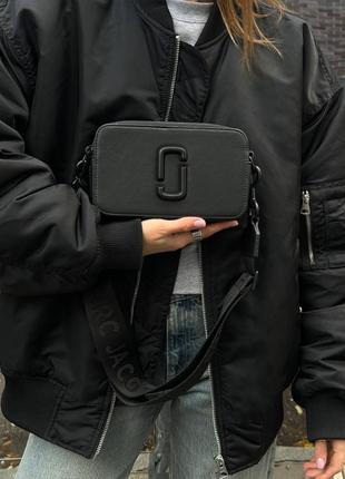 Женская сумка marc jacobs total black1 фото