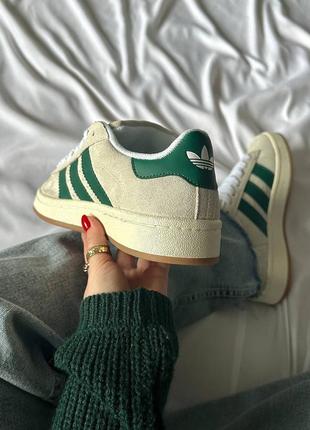 Adidas campus crystal dark green3 фото