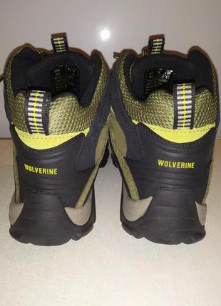 Ботинки мембранные wolverine heritage wilderness (сша), трекинговые.6 фото