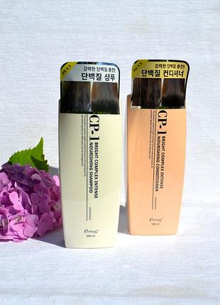 Набір з протеїнами та колагеном: шампунь + кондиціонер cp-1 (500ml+500ml)