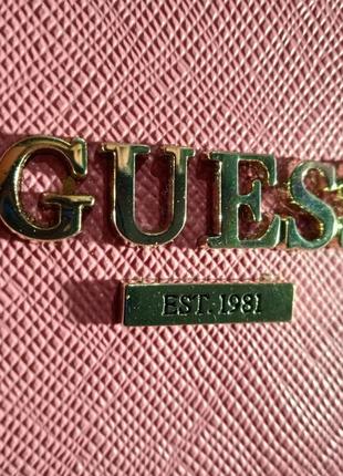 Рожева сумка guess2 фото