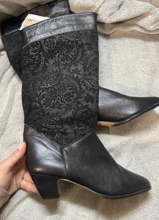 Сапоги высокие