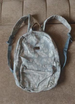 Рюкзак soulcal&amp;co колір світло-сірий з тропічним орнаментом