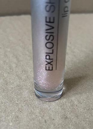 Isadora explosive shine lip gloss блиск для губ, 81 diamond crush3 фото