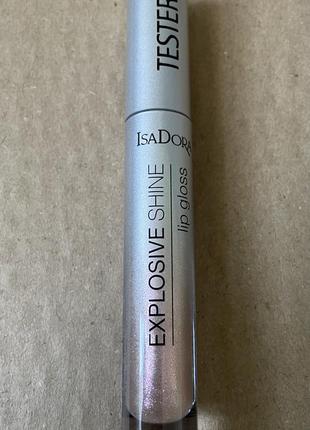 Isadora explosive shine lip gloss блиск для губ, 81 diamond crush