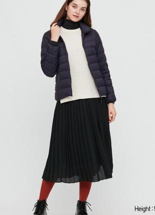 Ультралегкая пуховая куртка uniqlo