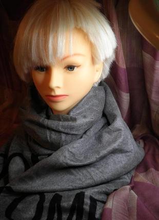 Шикарний теплий м'який легкий шарф віскоза only tomboy 180х60см якість4 фото