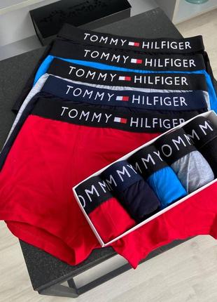 Чоловічі труси tommy hilfiger набір трусів 5 шт чоловіча білизна5 фото