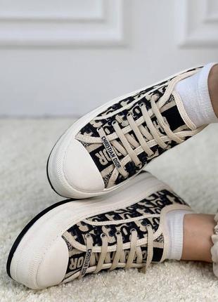 Шикарные женские кеды на платформе бренд platform premium синие с бежевым5 фото