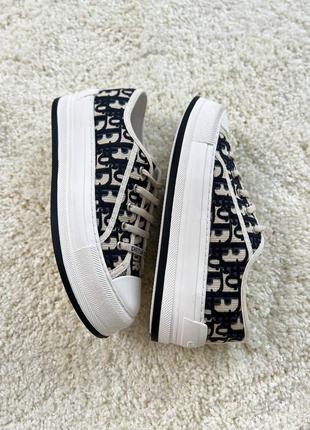 Шикарные женские кеды на платформе бренд platform premium синие с бежевым7 фото