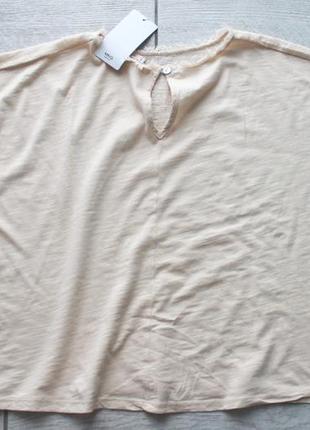 Хлопковый топ блуза mango - m7 фото