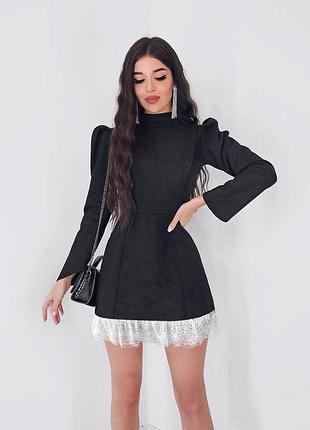 Замшева сукня/ передоплата