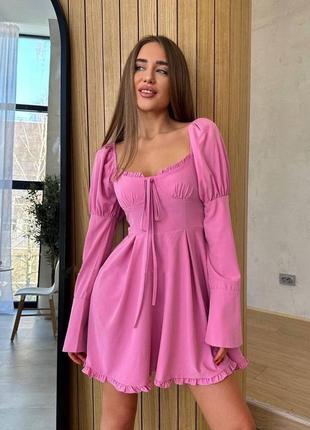 Женское стильное платье 2 цвета