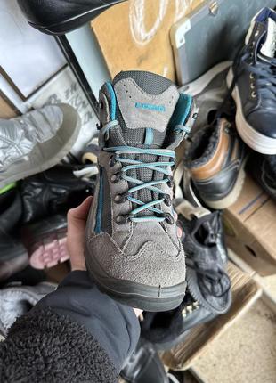 Замшеві черевики ботінки на мембрані lowa gore tex tyro gtx оригінал лова2 фото