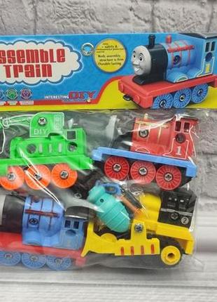 Игровой набор паровозик " томас - конструктор " thomas - friends, assemble train1 фото