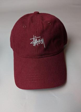 Кепка stussy вільветова