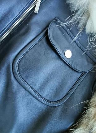 Женская куртка, шубка. мех енот5 фото