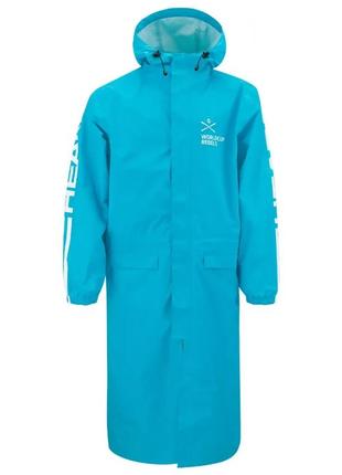 Тренувальний плащ head race rain coat men blue '24 розмір s