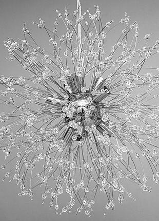 Сучасна кришталева люстра bonjen 8371-579hr підвісний світильник стельовий кришталевий