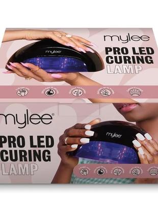 Mylee pro salon series уф-светодиодная лампа для ногтей (черная)4 фото