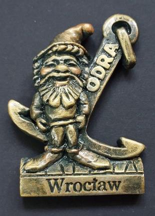 Сувенир магнит 3д на холодильник польша вроцлав