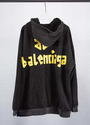 Balenciaga худі чорна, оригінал