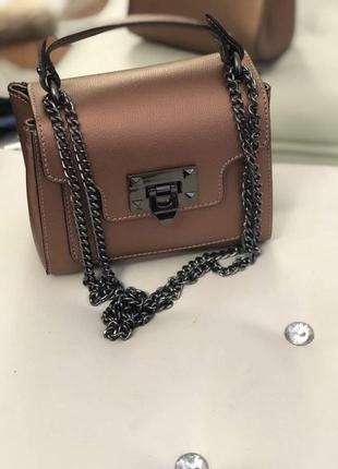 Женская кожаная сумочка италия1 фото