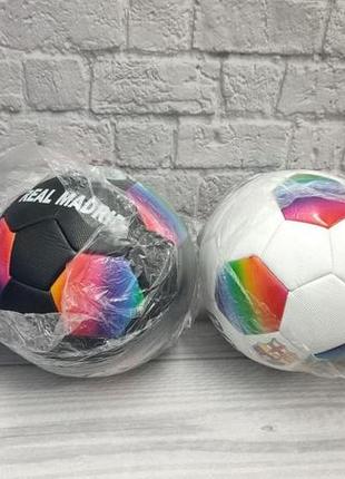 Игровой футбольный мяч, материал - мягкий pvc,