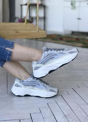 Кроссовки женские 💥 adidas yeezy 700топ качество 💥 кроссовки адидас